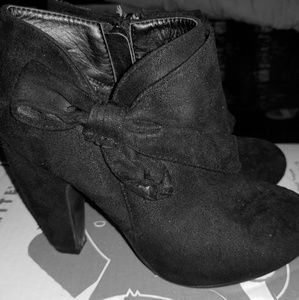 Black booties